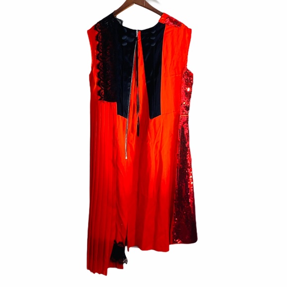 MARC JACOBS**Sequined Red Dress US 6 $1200 - Picture 11 of 12